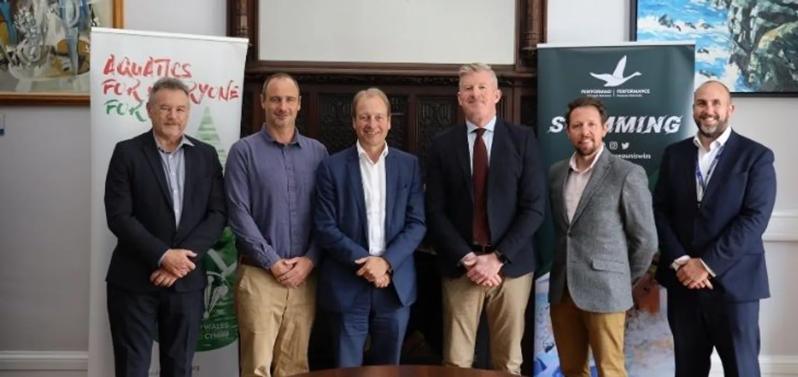 Swim Wales announces landmark partnership with Swansea University